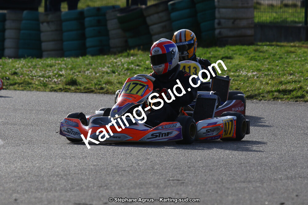09 & 10/03/2019 : 1ère manche du Championnat du Sud à Alès (Photos Stéphane Agnus) 2019 — karting