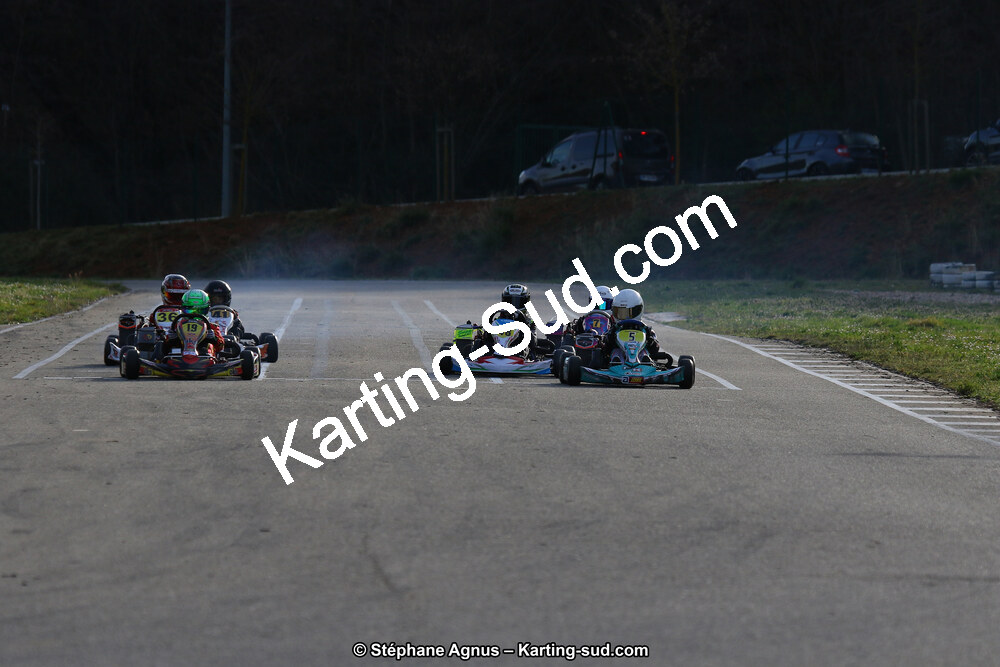 09 & 10/03/2019 : 1ère manche du Championnat du Sud à Alès (Photos Stéphane Agnus) 2019 — karting