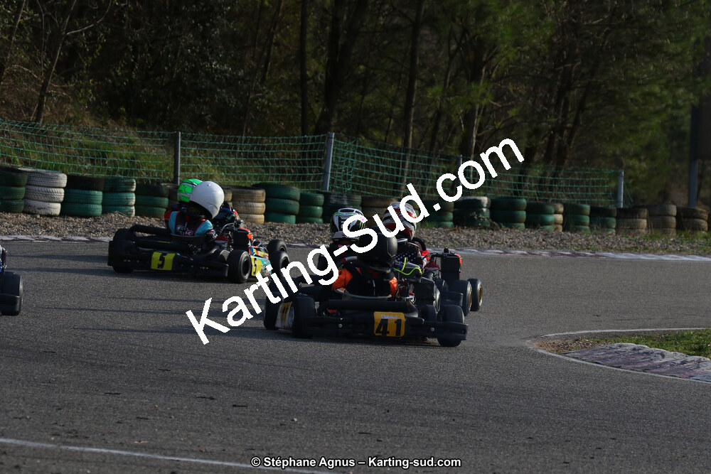 09 & 10/03/2019 : 1ère manche du Championnat du Sud à Alès (Photos Stéphane Agnus) 2019 — karting