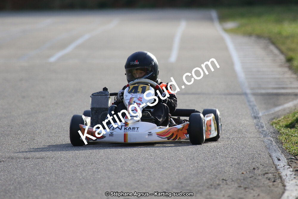09 & 10/03/2019 : 1ère manche du Championnat du Sud à Alès (Photos Stéphane Agnus) 2019 — karting