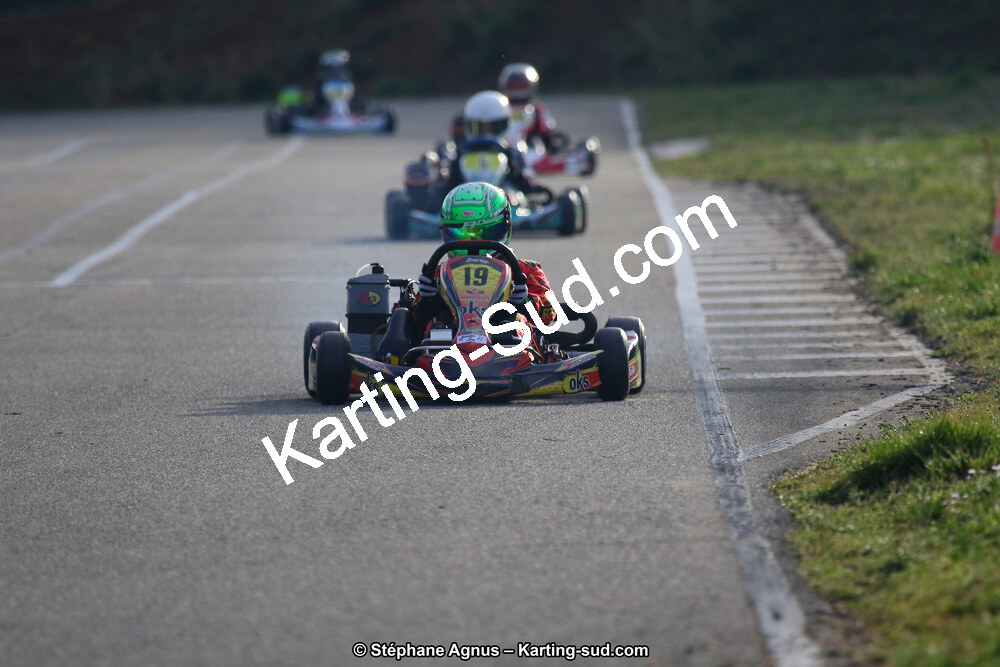 09 & 10/03/2019 : 1ère manche du Championnat du Sud à Alès (Photos Stéphane Agnus) 2019 — karting