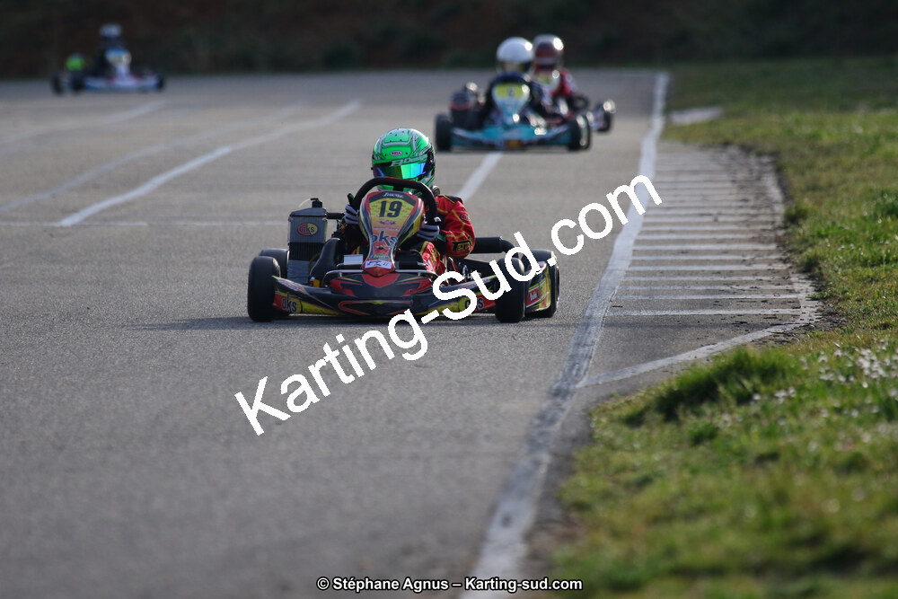 09 & 10/03/2019 : 1ère manche du Championnat du Sud à Alès (Photos Stéphane Agnus) 2019 — karting