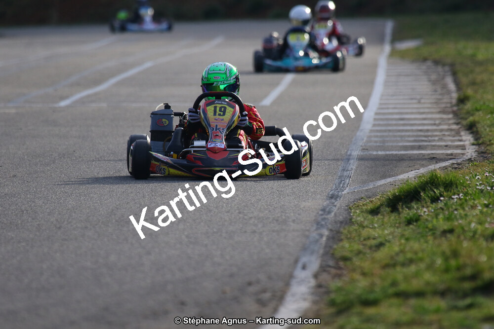 09 & 10/03/2019 : 1ère manche du Championnat du Sud à Alès (Photos Stéphane Agnus) 2019 — karting