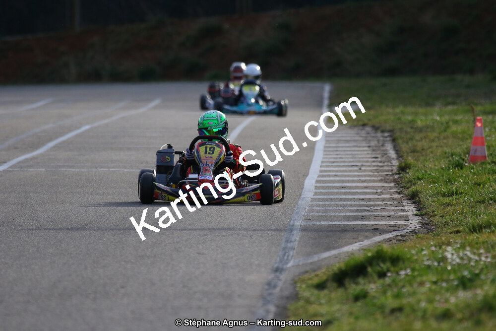 09 & 10/03/2019 : 1ère manche du Championnat du Sud à Alès (Photos Stéphane Agnus) 2019 — karting