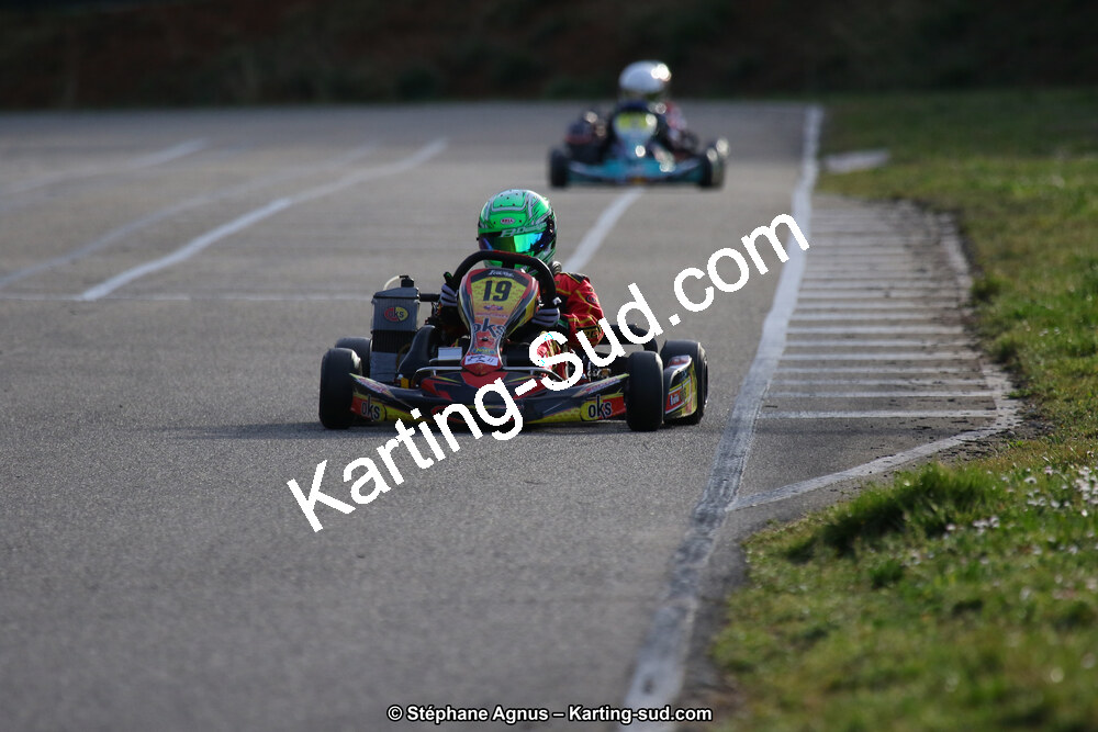 09 & 10/03/2019 : 1ère manche du Championnat du Sud à Alès (Photos Stéphane Agnus) 2019 — karting