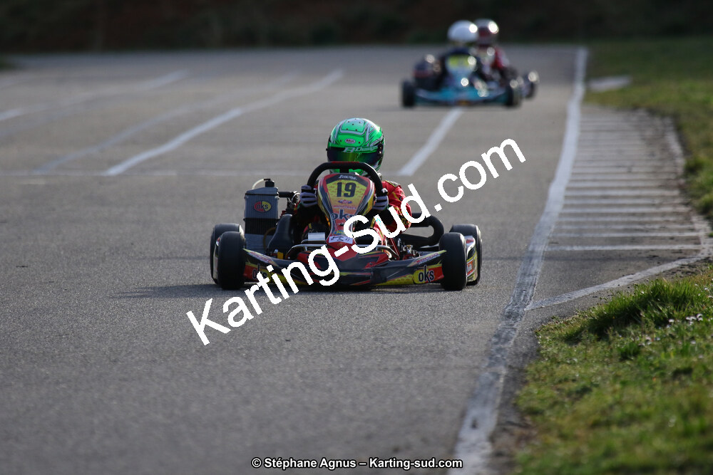 09 & 10/03/2019 : 1ère manche du Championnat du Sud à Alès (Photos Stéphane Agnus) 2019 — karting