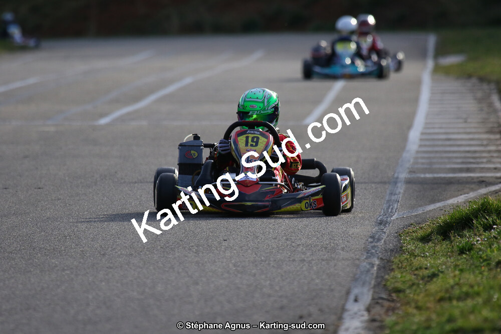 09 & 10/03/2019 : 1ère manche du Championnat du Sud à Alès (Photos Stéphane Agnus) 2019 — karting