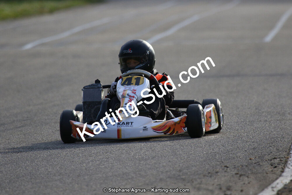 09 & 10/03/2019 : 1ère manche du Championnat du Sud à Alès (Photos Stéphane Agnus) 2019 — karting