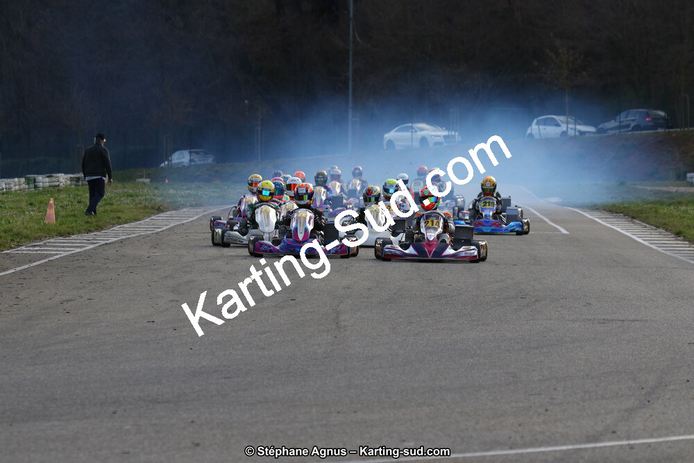 09 & 10/03/2019 : 1ère manche du Championnat du Sud à Alès (Photos Stéphane Agnus) 2019 — karting