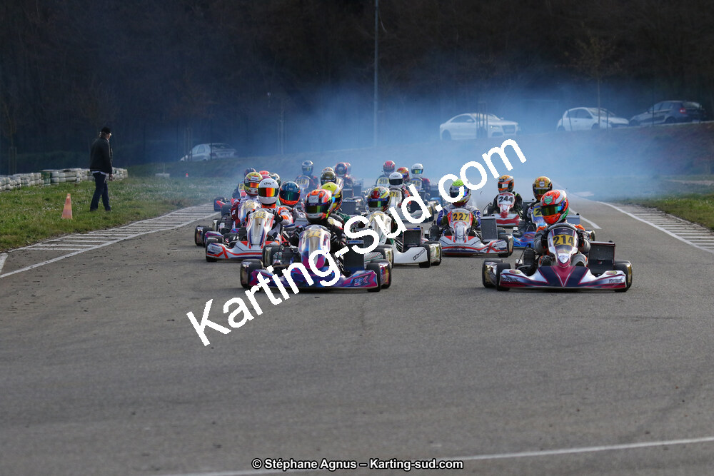 09 & 10/03/2019 : 1ère manche du Championnat du Sud à Alès (Photos Stéphane Agnus) 2019 — karting