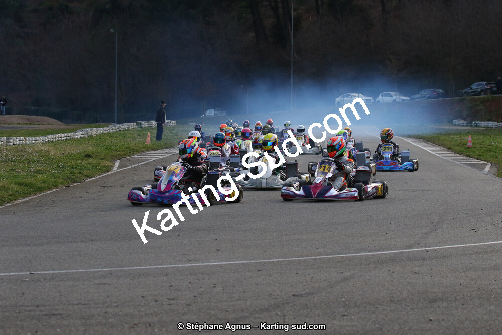 09 & 10/03/2019 : 1ère manche du Championnat du Sud à Alès (Photos Stéphane Agnus) 2019 — karting