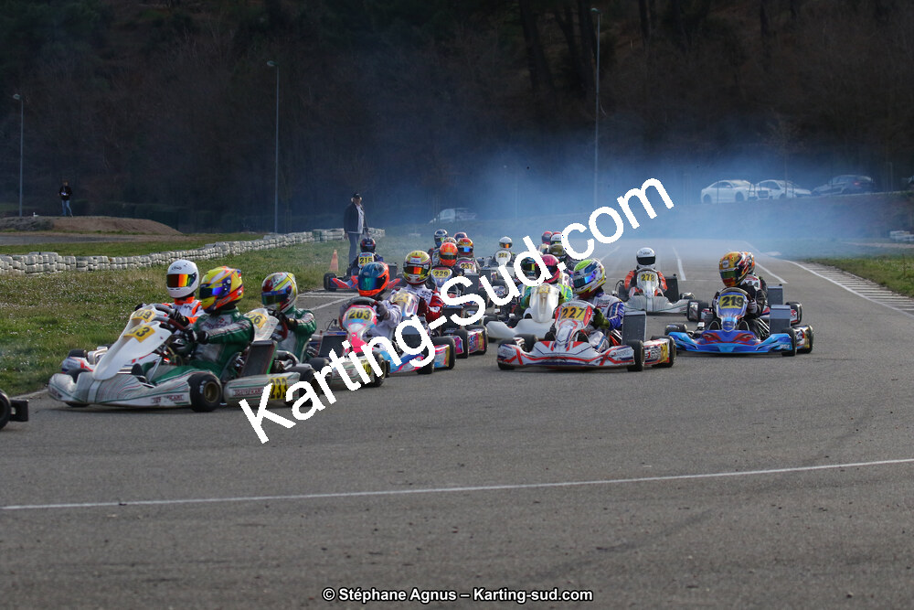 09 & 10/03/2019 : 1ère manche du Championnat du Sud à Alès (Photos Stéphane Agnus) 2019 — karting
