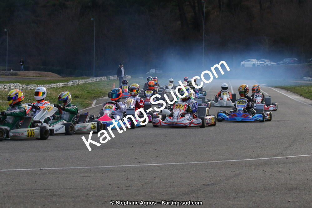 09 & 10/03/2019 : 1ère manche du Championnat du Sud à Alès (Photos Stéphane Agnus) 2019 — karting