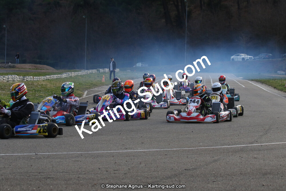 09 & 10/03/2019 : 1ère manche du Championnat du Sud à Alès (Photos Stéphane Agnus) 2019 — karting