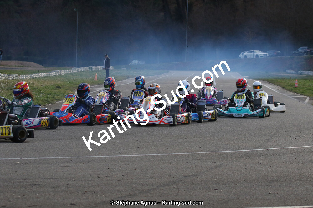09 & 10/03/2019 : 1ère manche du Championnat du Sud à Alès (Photos Stéphane Agnus) 2019 — karting