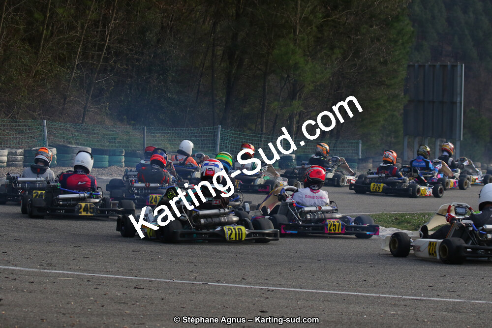 09 & 10/03/2019 : 1ère manche du Championnat du Sud à Alès (Photos Stéphane Agnus) 2019 — karting
