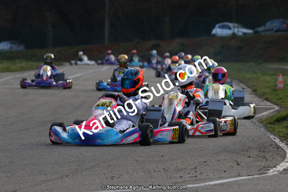09 & 10/03/2019 : 1ère manche du Championnat du Sud à Alès (Photos Stéphane Agnus) 2019 — karting