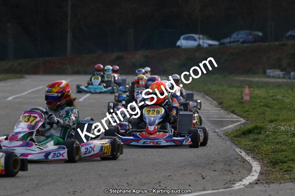 09 & 10/03/2019 : 1ère manche du Championnat du Sud à Alès (Photos Stéphane Agnus) 2019 — karting