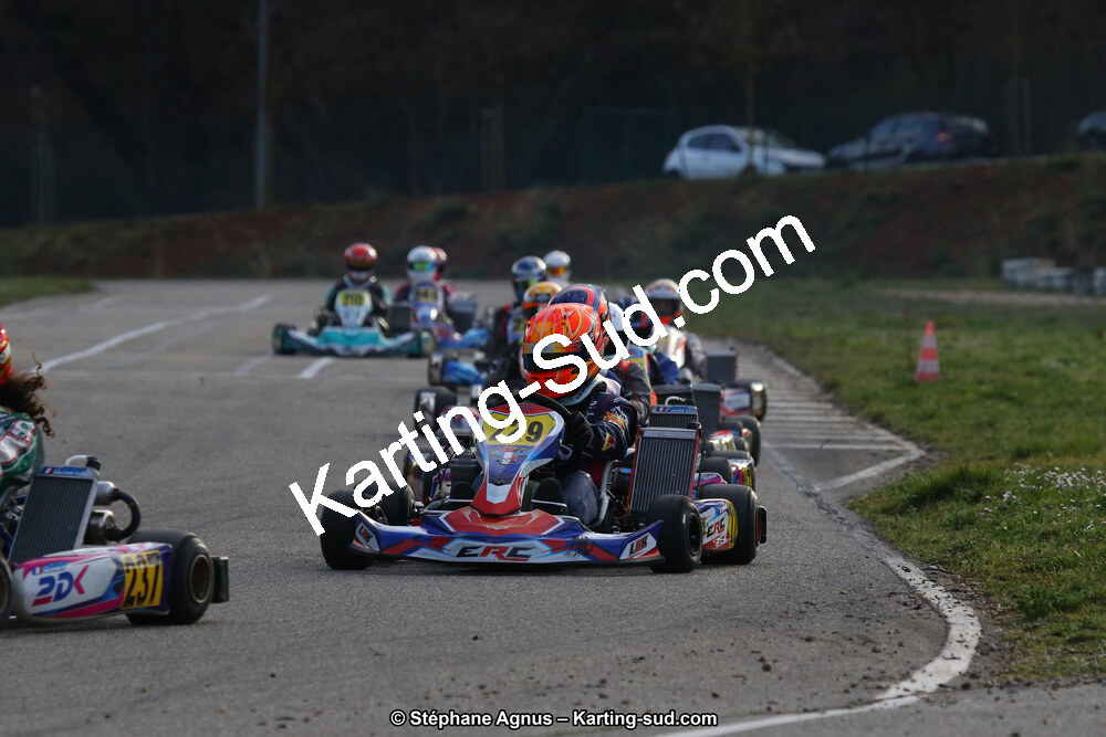 09 & 10/03/2019 : 1ère manche du Championnat du Sud à Alès (Photos Stéphane Agnus) 2019 — karting