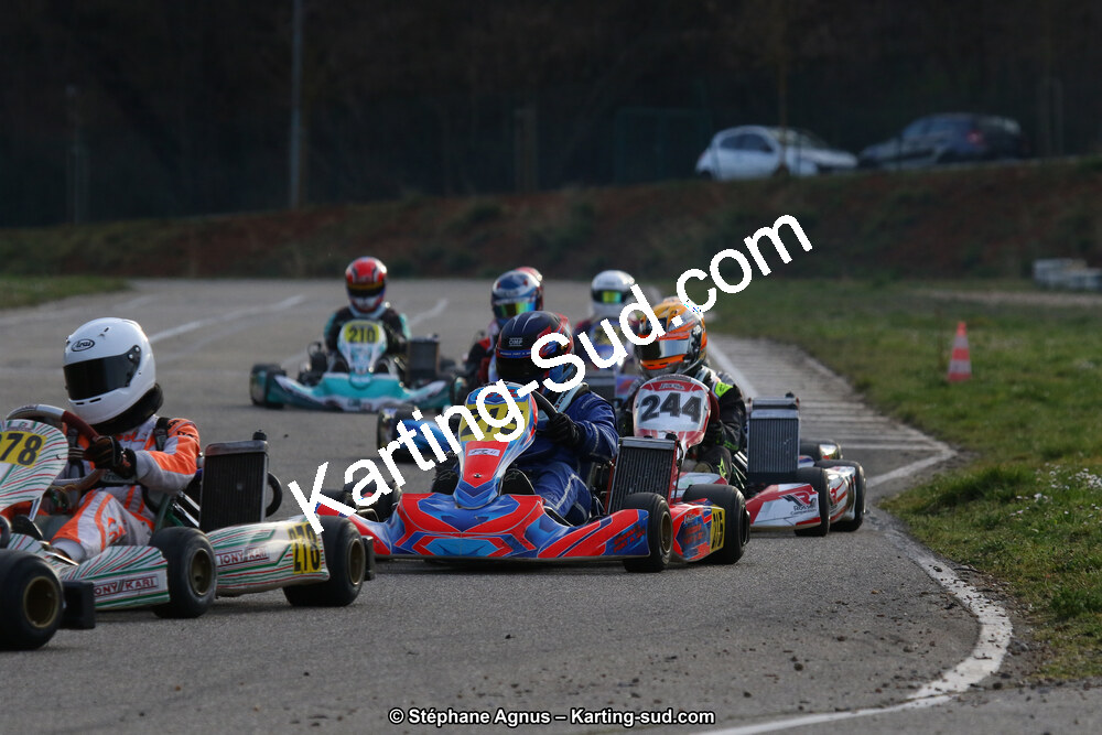 09 & 10/03/2019 : 1ère manche du Championnat du Sud à Alès (Photos Stéphane Agnus) 2019 — karting