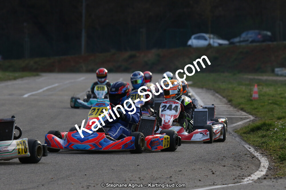 09 & 10/03/2019 : 1ère manche du Championnat du Sud à Alès (Photos Stéphane Agnus) 2019 — karting