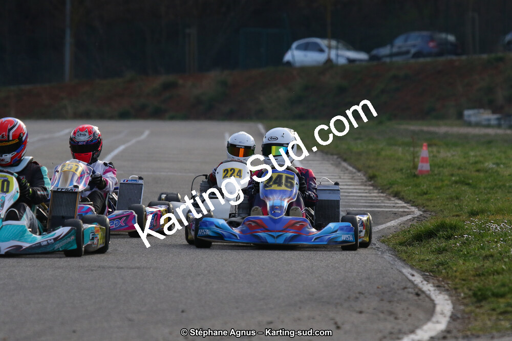 09 & 10/03/2019 : 1ère manche du Championnat du Sud à Alès (Photos Stéphane Agnus) 2019 — karting