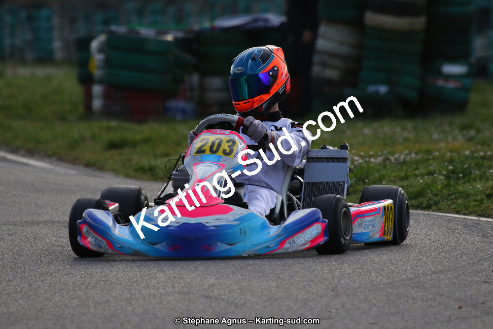 09 & 10/03/2019 : 1ère manche du Championnat du Sud à Alès (Photos Stéphane Agnus) 2019 — karting