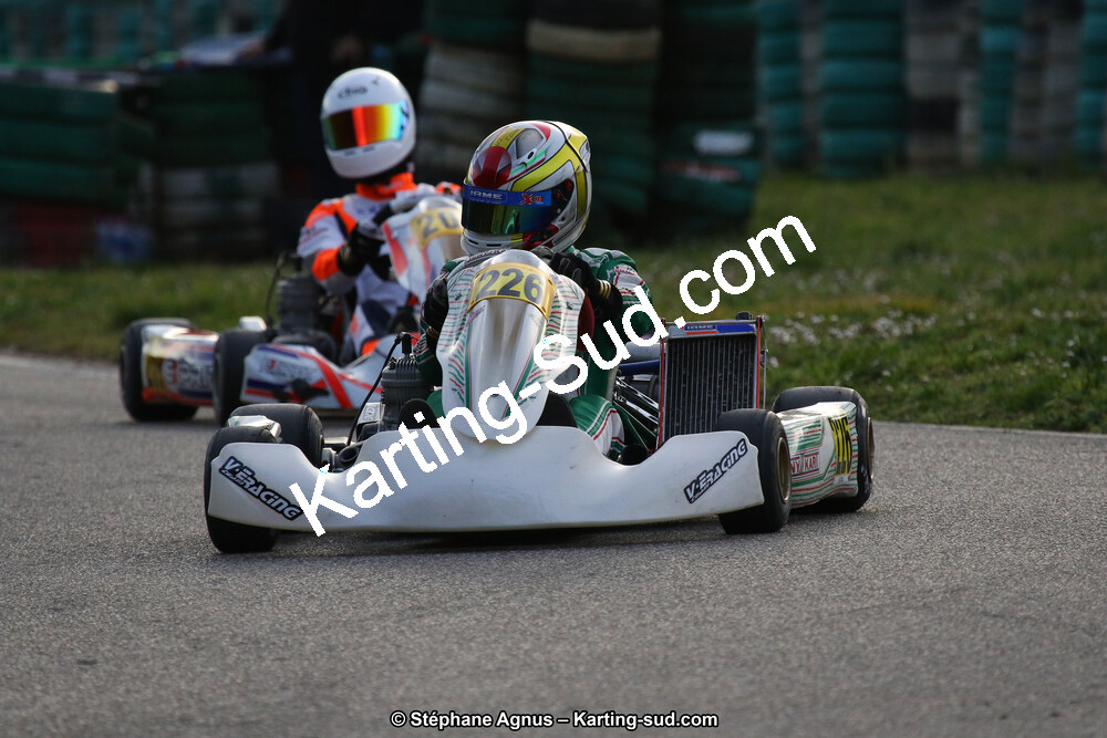 09 & 10/03/2019 : 1ère manche du Championnat du Sud à Alès (Photos Stéphane Agnus) 2019 — karting
