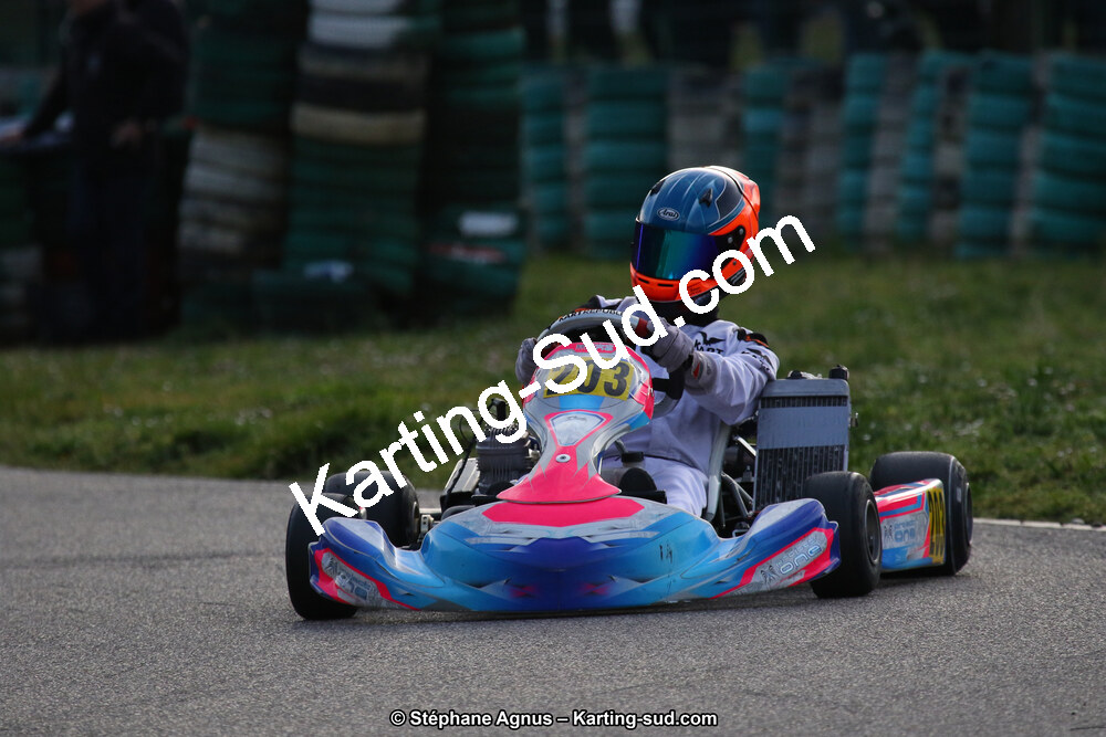 09 & 10/03/2019 : 1ère manche du Championnat du Sud à Alès (Photos Stéphane Agnus) 2019 — karting