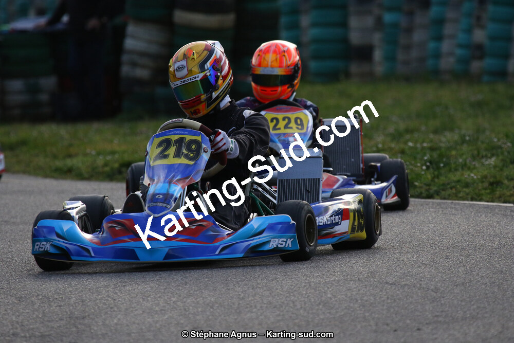 09 & 10/03/2019 : 1ère manche du Championnat du Sud à Alès (Photos Stéphane Agnus) 2019 — karting