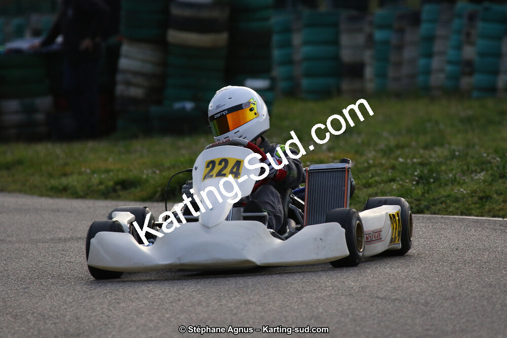 09 & 10/03/2019 : 1ère manche du Championnat du Sud à Alès (Photos Stéphane Agnus) 2019 — karting