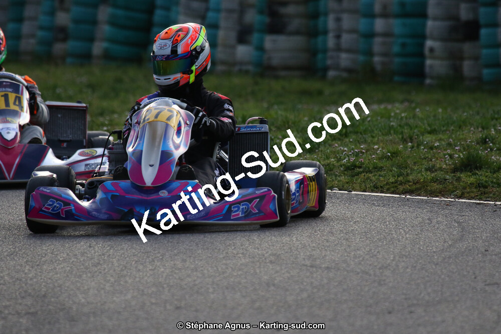 09 & 10/03/2019 : 1ère manche du Championnat du Sud à Alès (Photos Stéphane Agnus) 2019 — karting