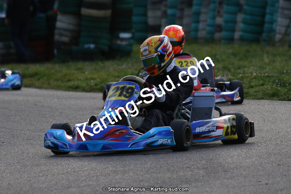 09 & 10/03/2019 : 1ère manche du Championnat du Sud à Alès (Photos Stéphane Agnus) 2019 — karting