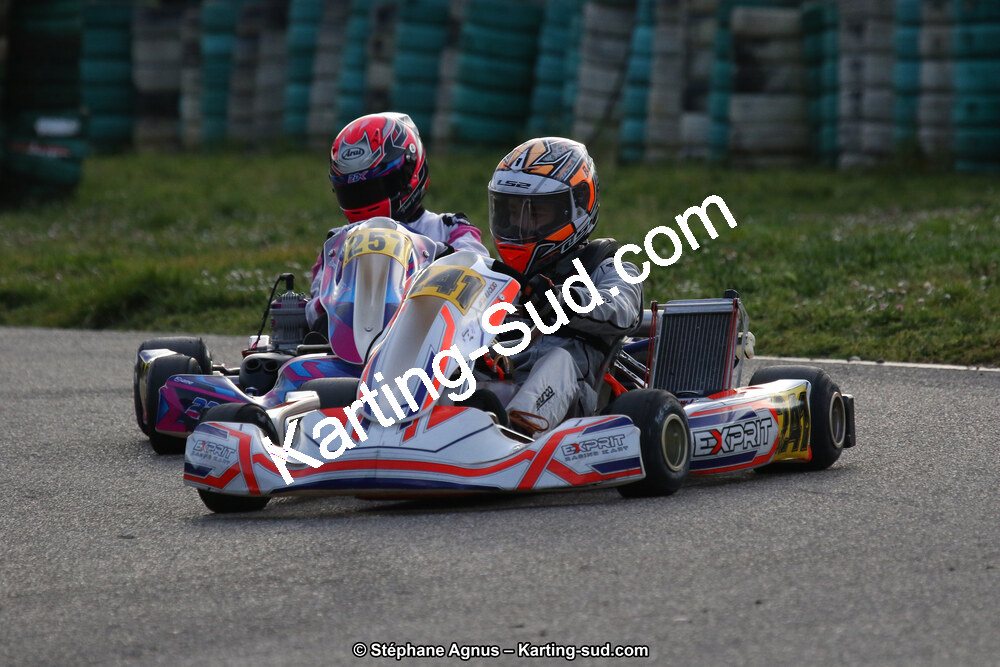 09 & 10/03/2019 : 1ère manche du Championnat du Sud à Alès (Photos Stéphane Agnus) 2019 — karting