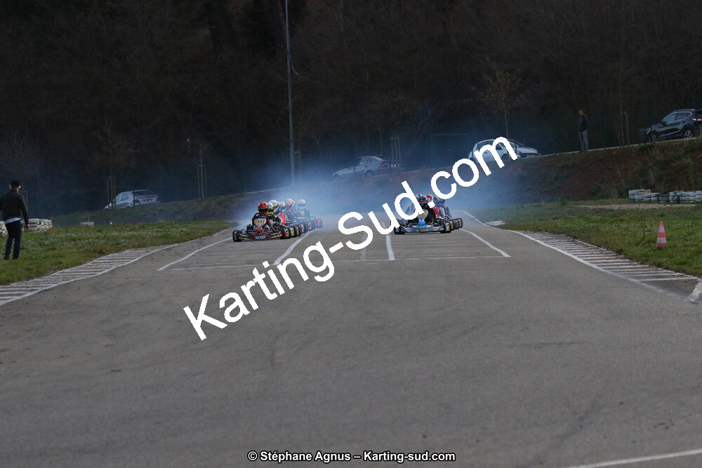 09 & 10/03/2019 : 1ère manche du Championnat du Sud à Alès (Photos Stéphane Agnus) 2019 — karting