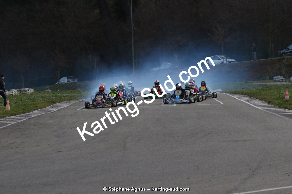 09 & 10/03/2019 : 1ère manche du Championnat du Sud à Alès (Photos Stéphane Agnus) 2019 — karting