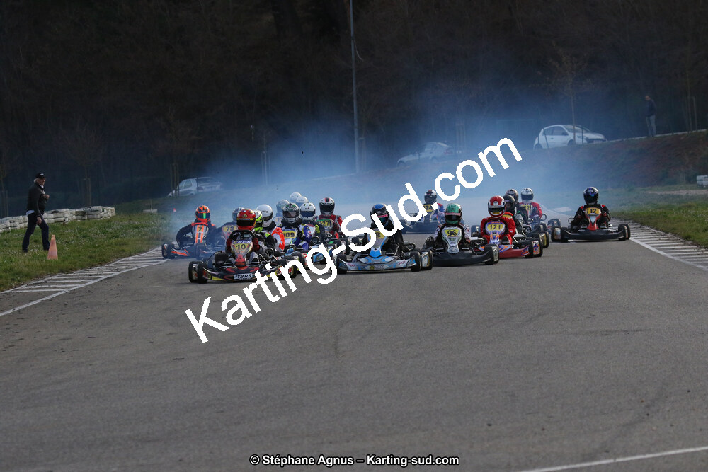 09 & 10/03/2019 : 1ère manche du Championnat du Sud à Alès (Photos Stéphane Agnus) 2019 — karting