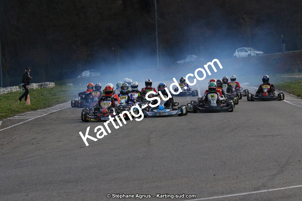 09 & 10/03/2019 : 1ère manche du Championnat du Sud à Alès (Photos Stéphane Agnus) 2019 — karting