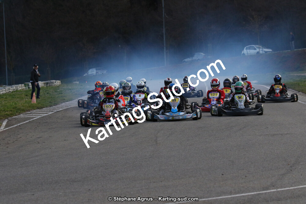 09 & 10/03/2019 : 1ère manche du Championnat du Sud à Alès (Photos Stéphane Agnus) 2019 — karting
