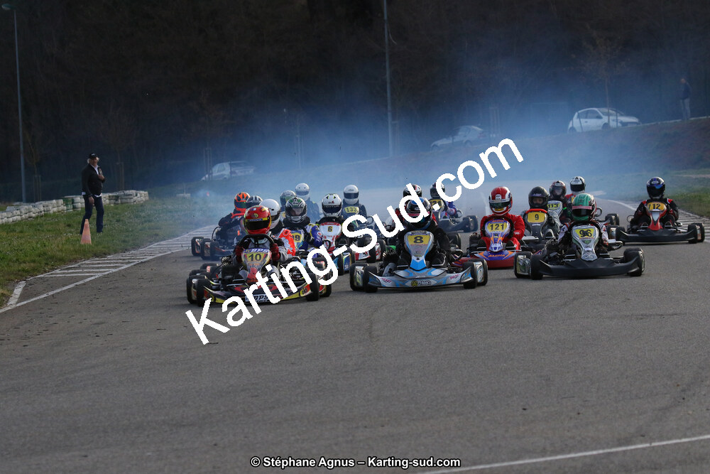 09 & 10/03/2019 : 1ère manche du Championnat du Sud à Alès (Photos Stéphane Agnus) 2019 — karting