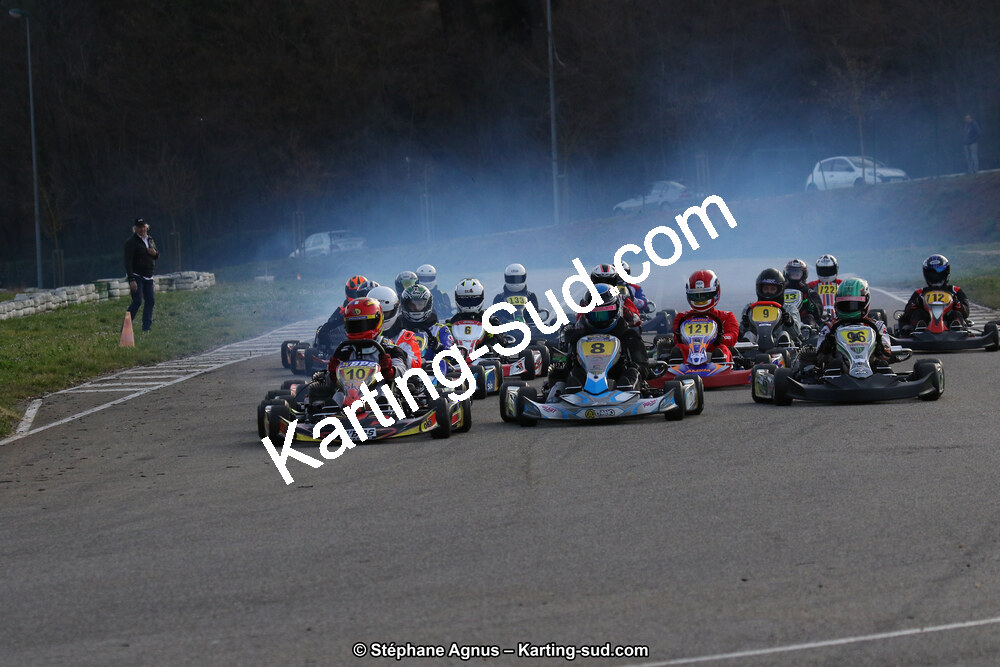 09 & 10/03/2019 : 1ère manche du Championnat du Sud à Alès (Photos Stéphane Agnus) 2019 — karting