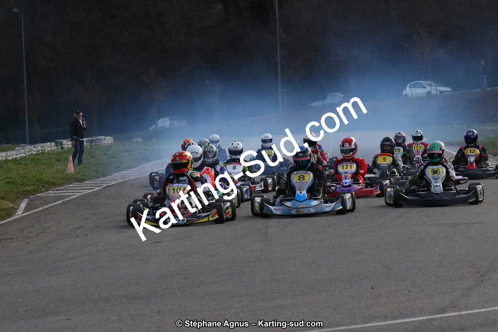 09 & 10/03/2019 : 1ère manche du Championnat du Sud à Alès (Photos Stéphane Agnus) 2019 — karting