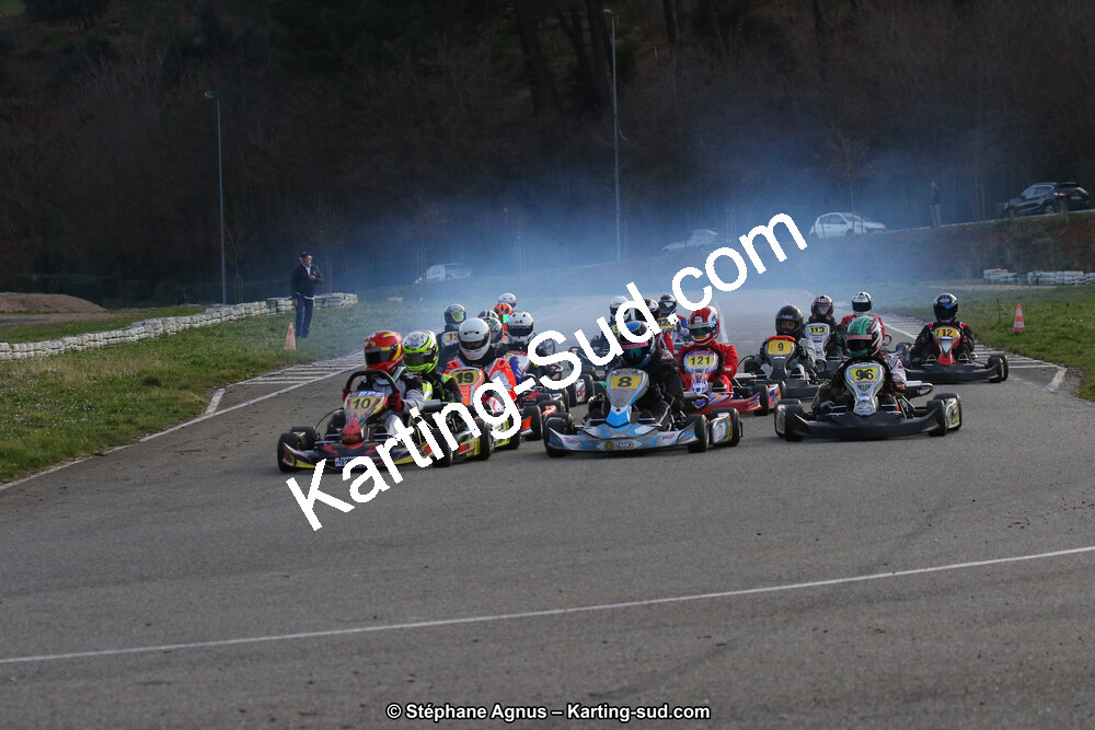 09 & 10/03/2019 : 1ère manche du Championnat du Sud à Alès (Photos Stéphane Agnus) 2019 — karting