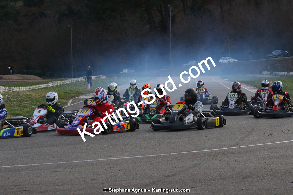 09 & 10/03/2019 : 1ère manche du Championnat du Sud à Alès (Photos Stéphane Agnus) 2019 — karting