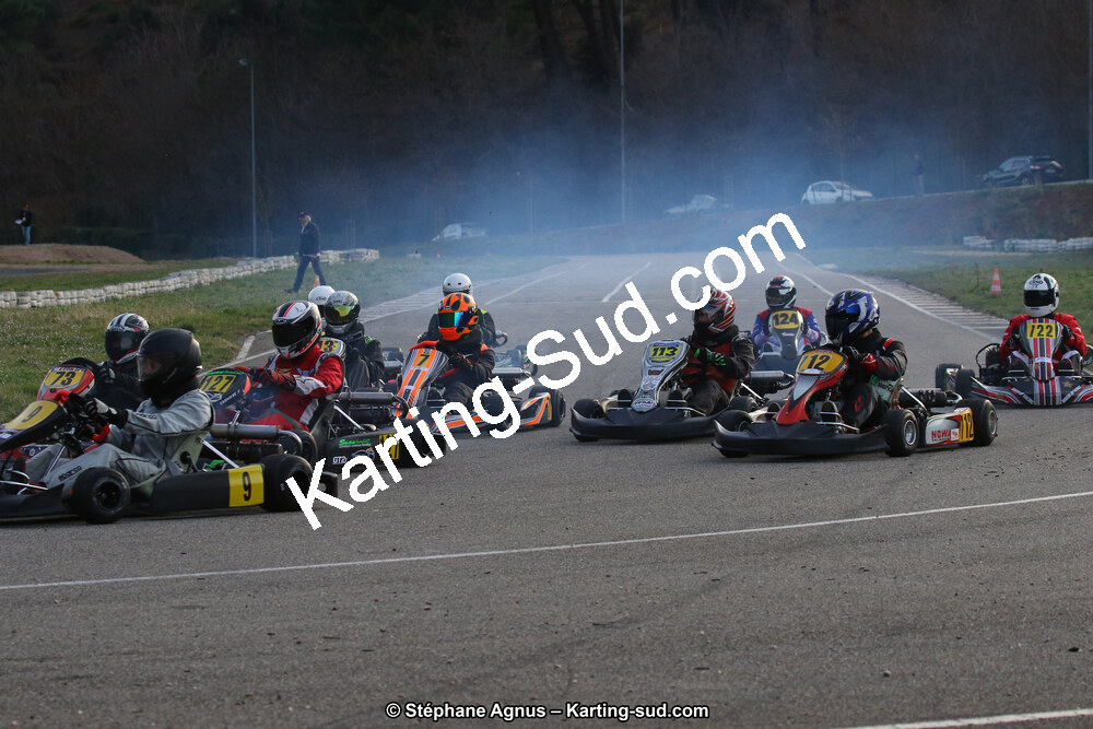 09 & 10/03/2019 : 1ère manche du Championnat du Sud à Alès (Photos Stéphane Agnus) 2019 — karting