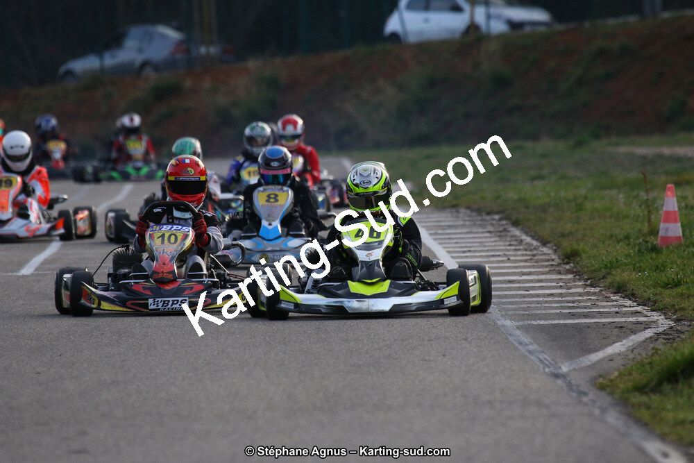09 & 10/03/2019 : 1ère manche du Championnat du Sud à Alès (Photos Stéphane Agnus) 2019 — karting