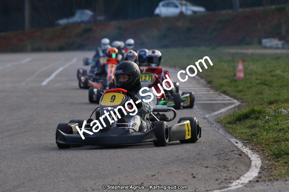 09 & 10/03/2019 : 1ère manche du Championnat du Sud à Alès (Photos Stéphane Agnus) 2019 — karting