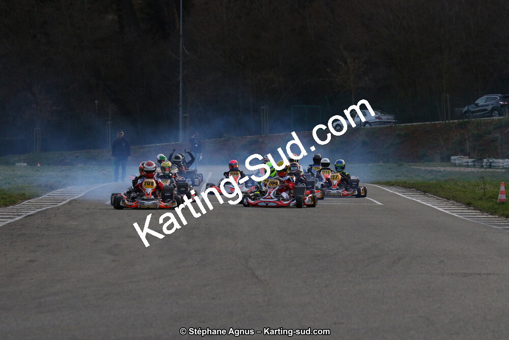 09 & 10/03/2019 : 1ère manche du Championnat du Sud à Alès (Photos Stéphane Agnus) 2019 — karting