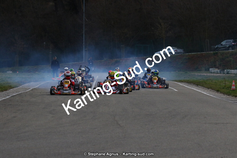 09 & 10/03/2019 : 1ère manche du Championnat du Sud à Alès (Photos Stéphane Agnus) 2019 — karting