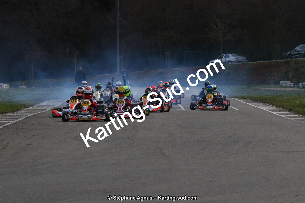 09 & 10/03/2019 : 1ère manche du Championnat du Sud à Alès (Photos Stéphane Agnus) 2019 — karting